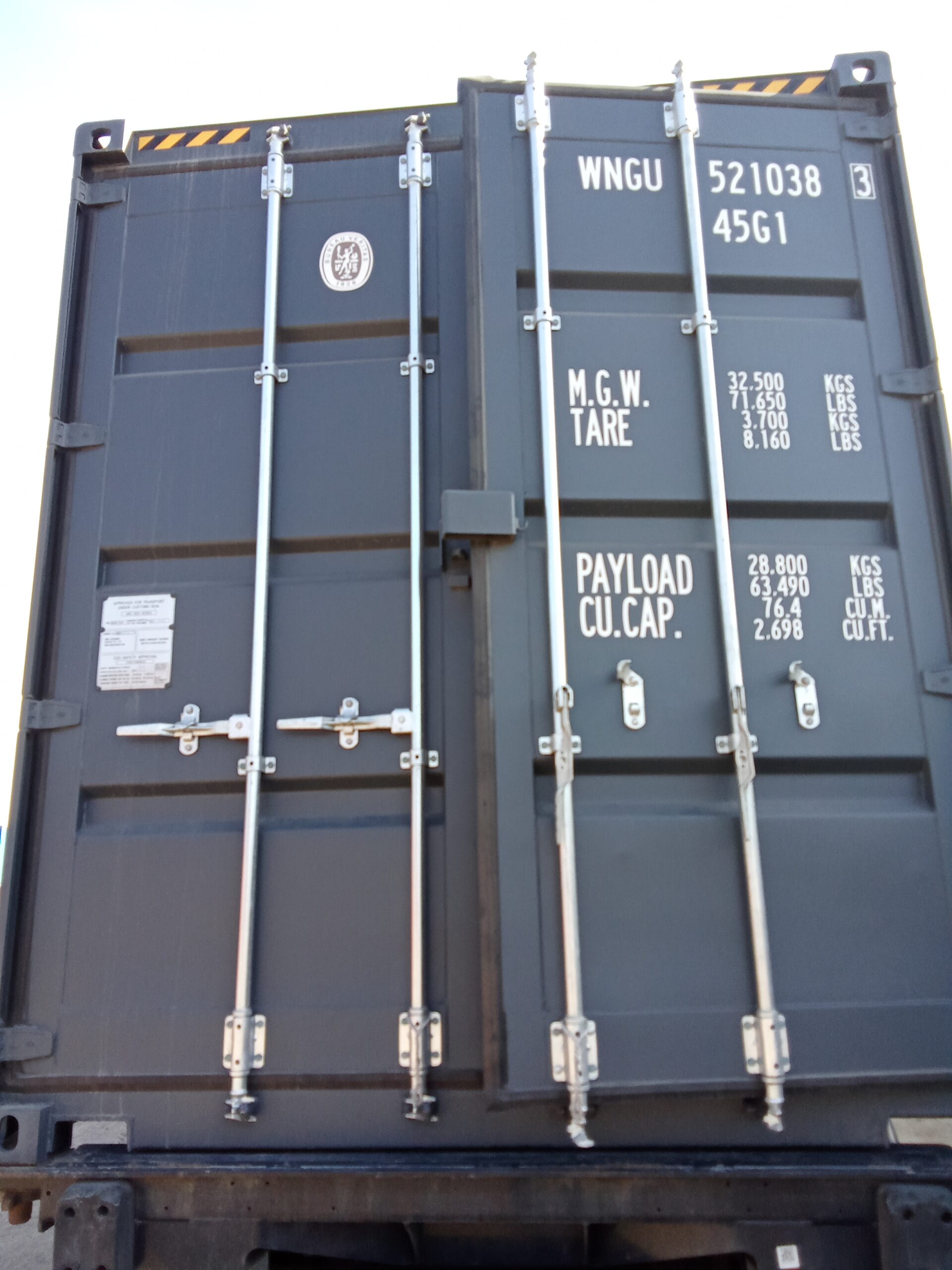 12m (40'HC) Kontener Morski WNGU5210383 - obrazek 9