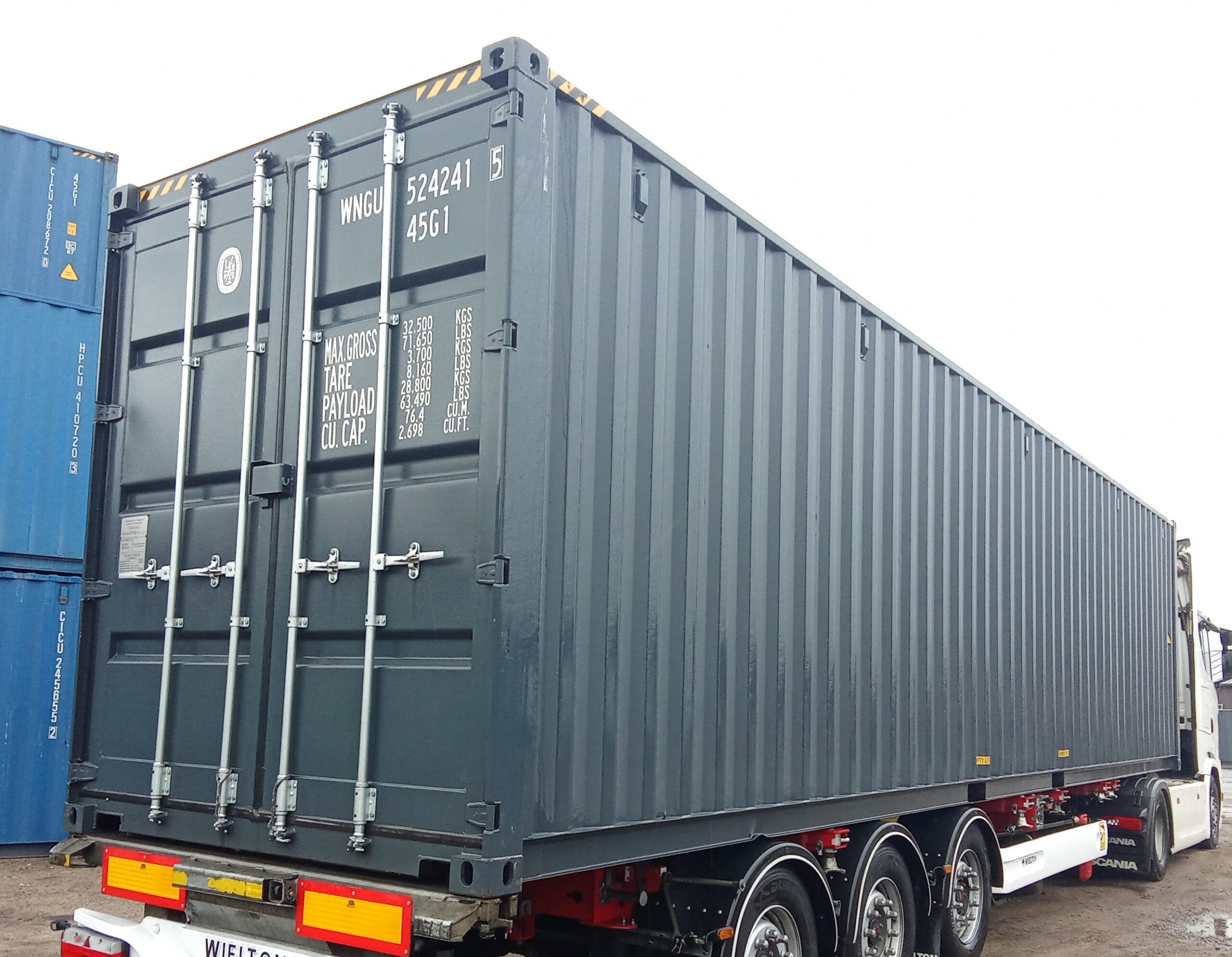 12m (40'HC) Kontener Morski WNGU5242415 - obrazek 4