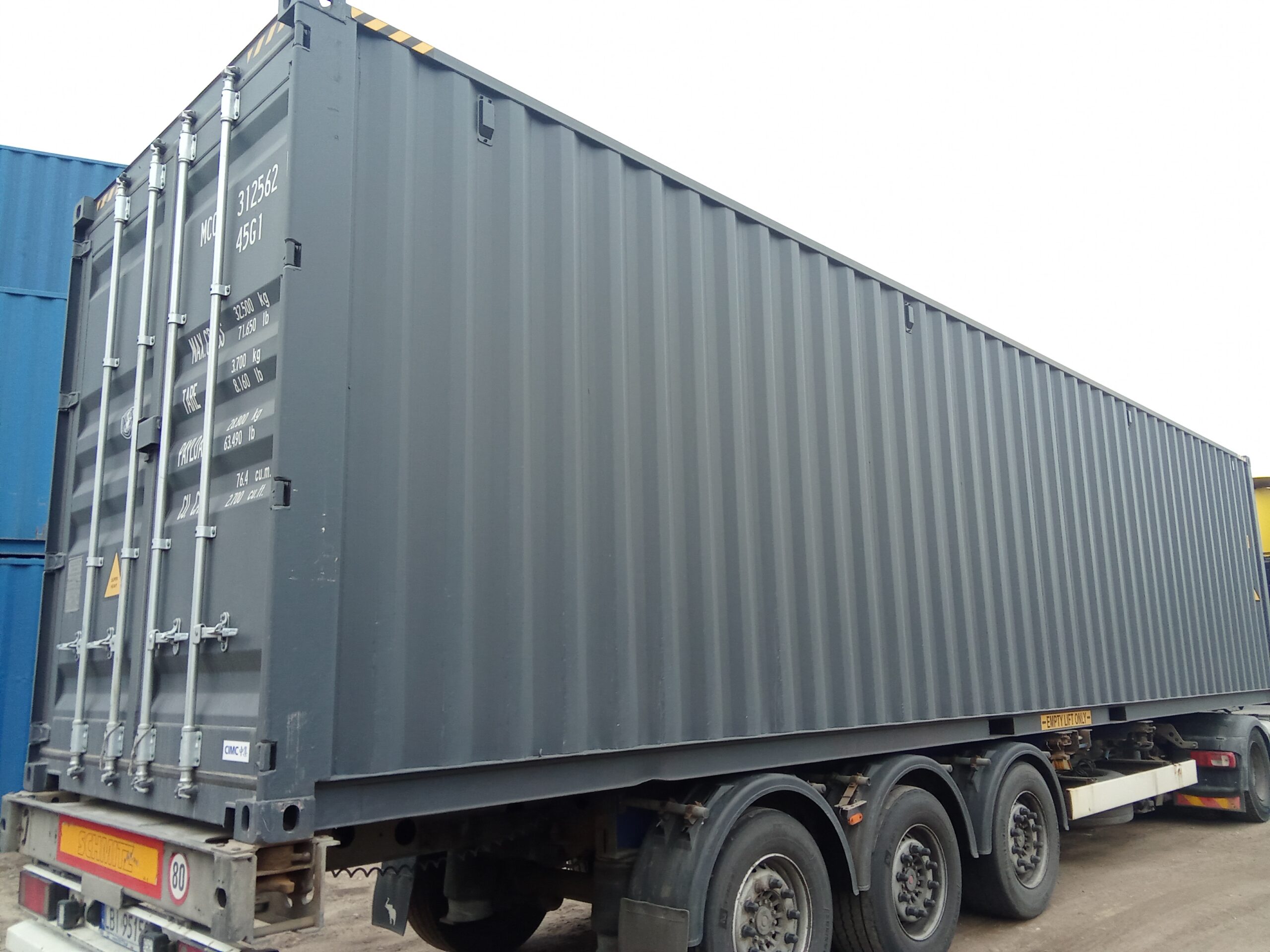 12m (40'HC) Kontener Morski MCCU3125624 - obrazek 2