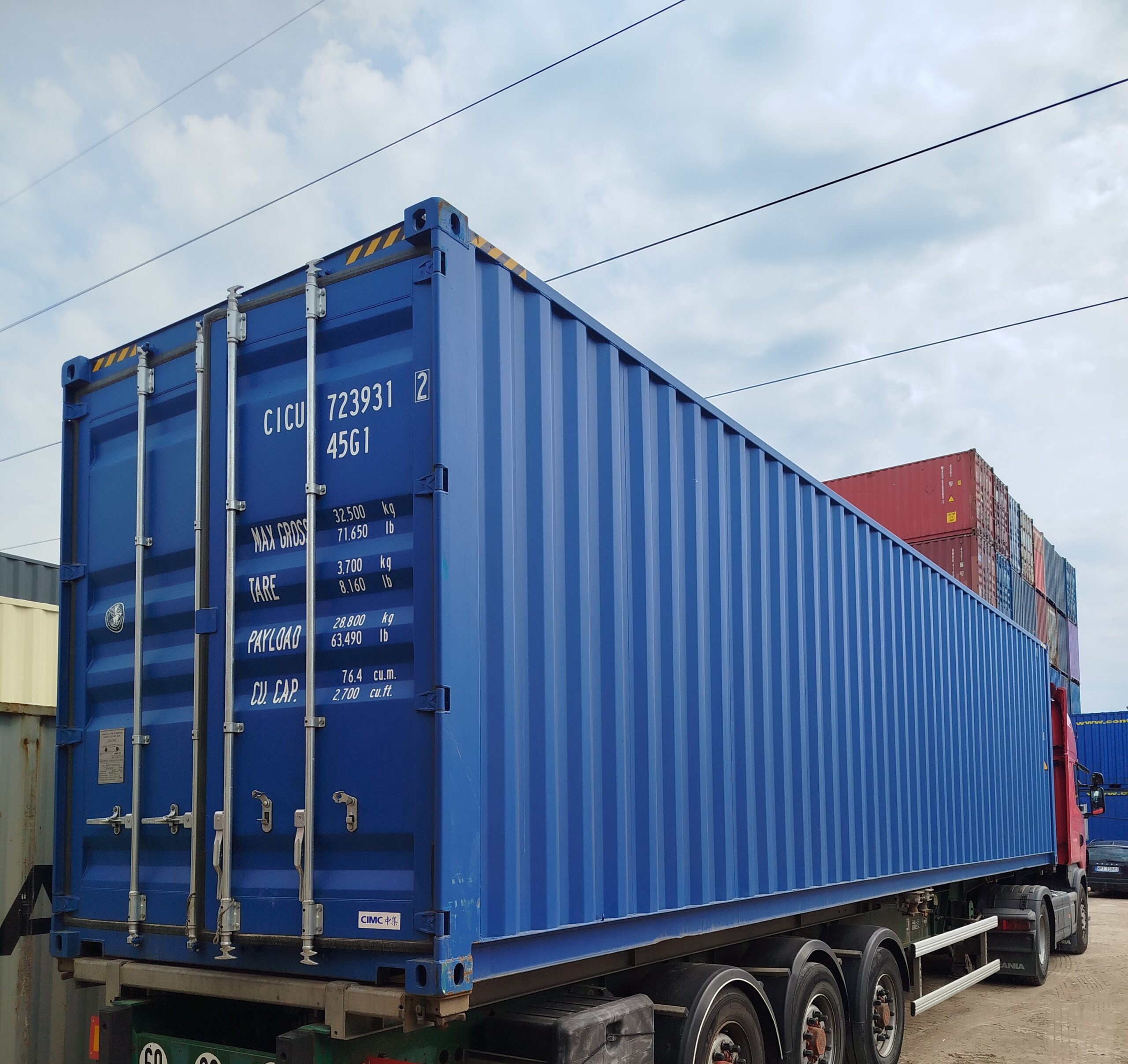 12m (40'HC) Kontener Morski CICU7239312 - obrazek 6