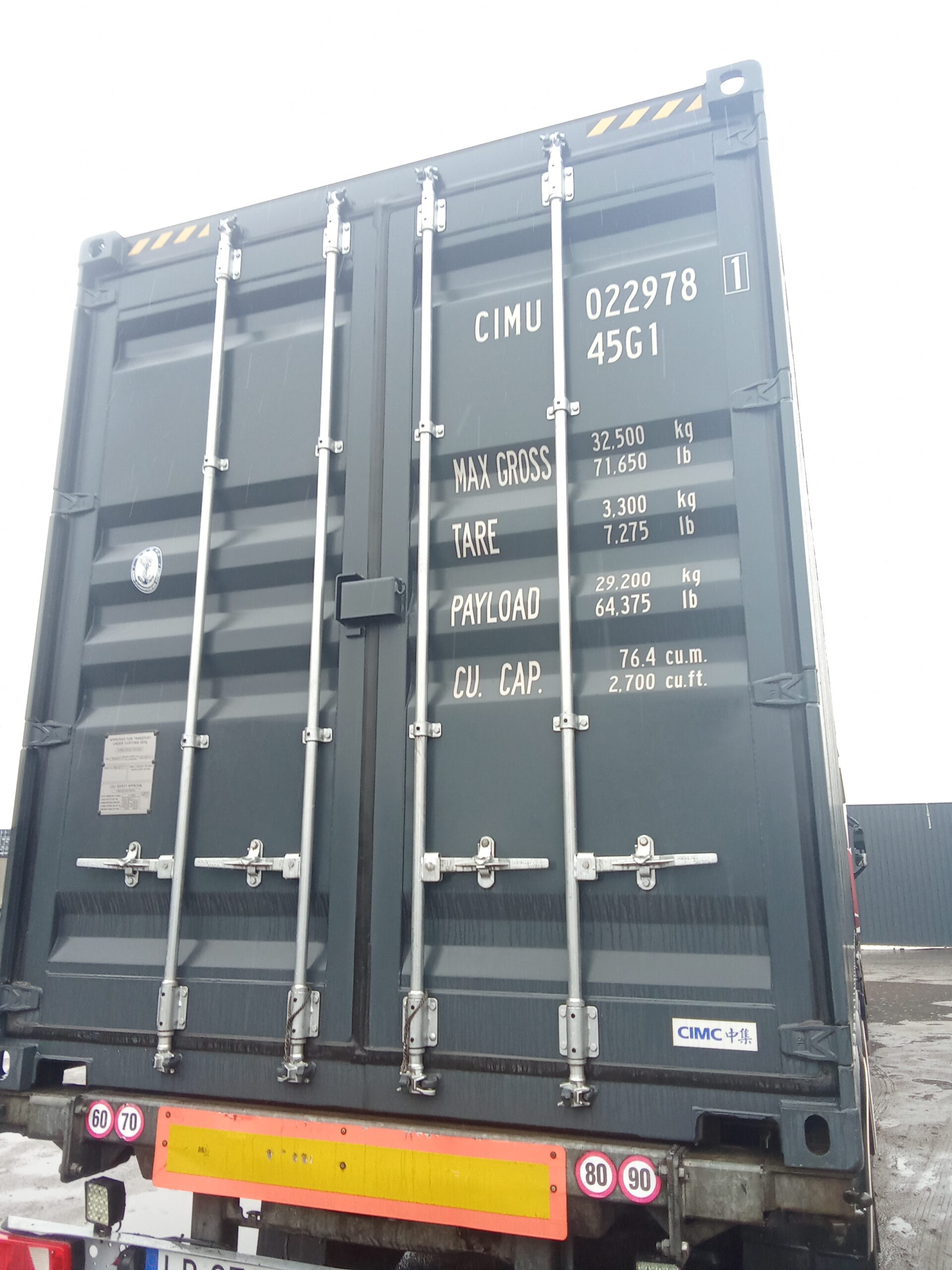 12m (40'HC) Kontener Morski DMRU4003086 - obrazek 4