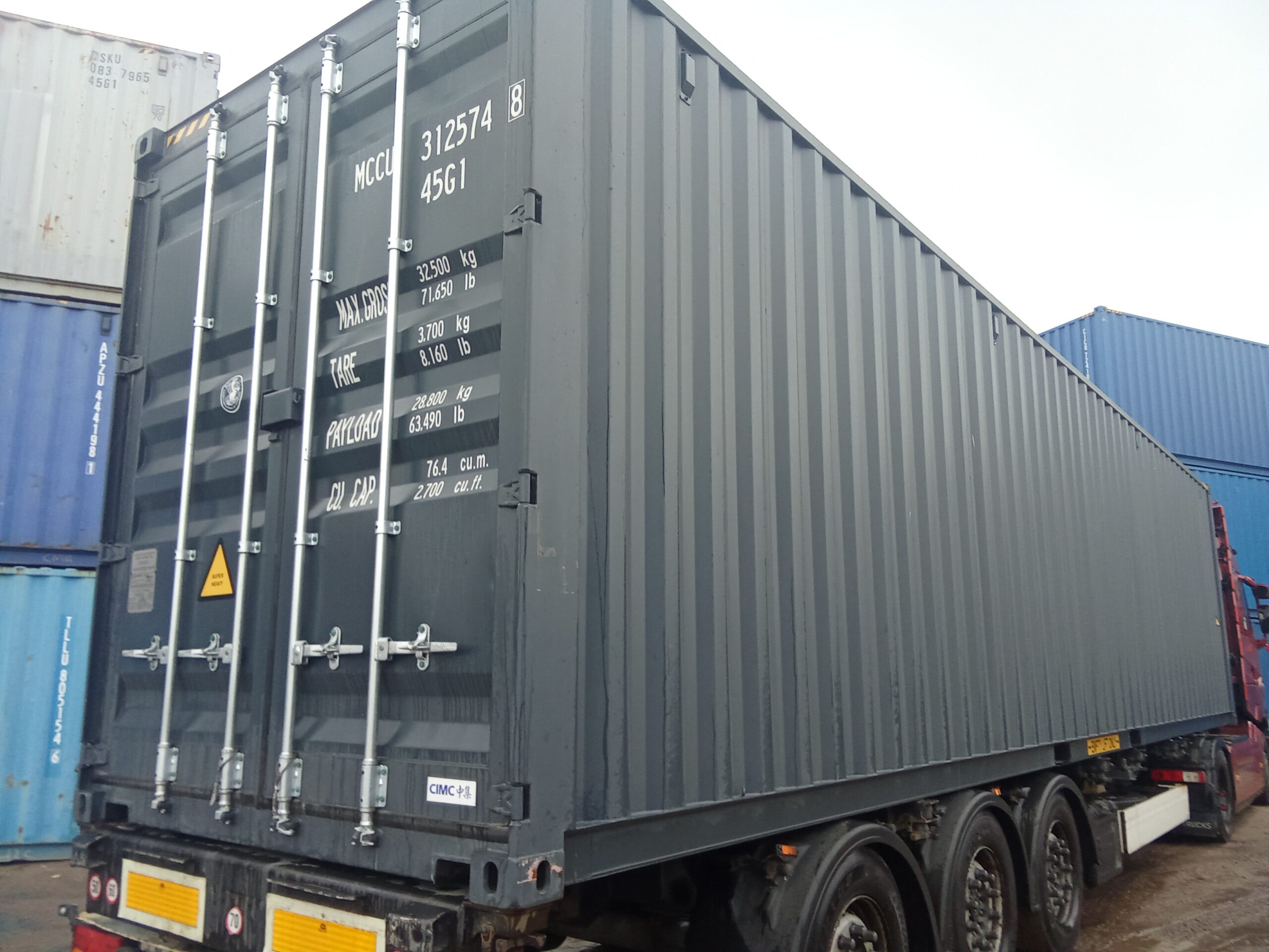 12m (40'HC) Kontener morski MCCU3125748 - obrazek 5