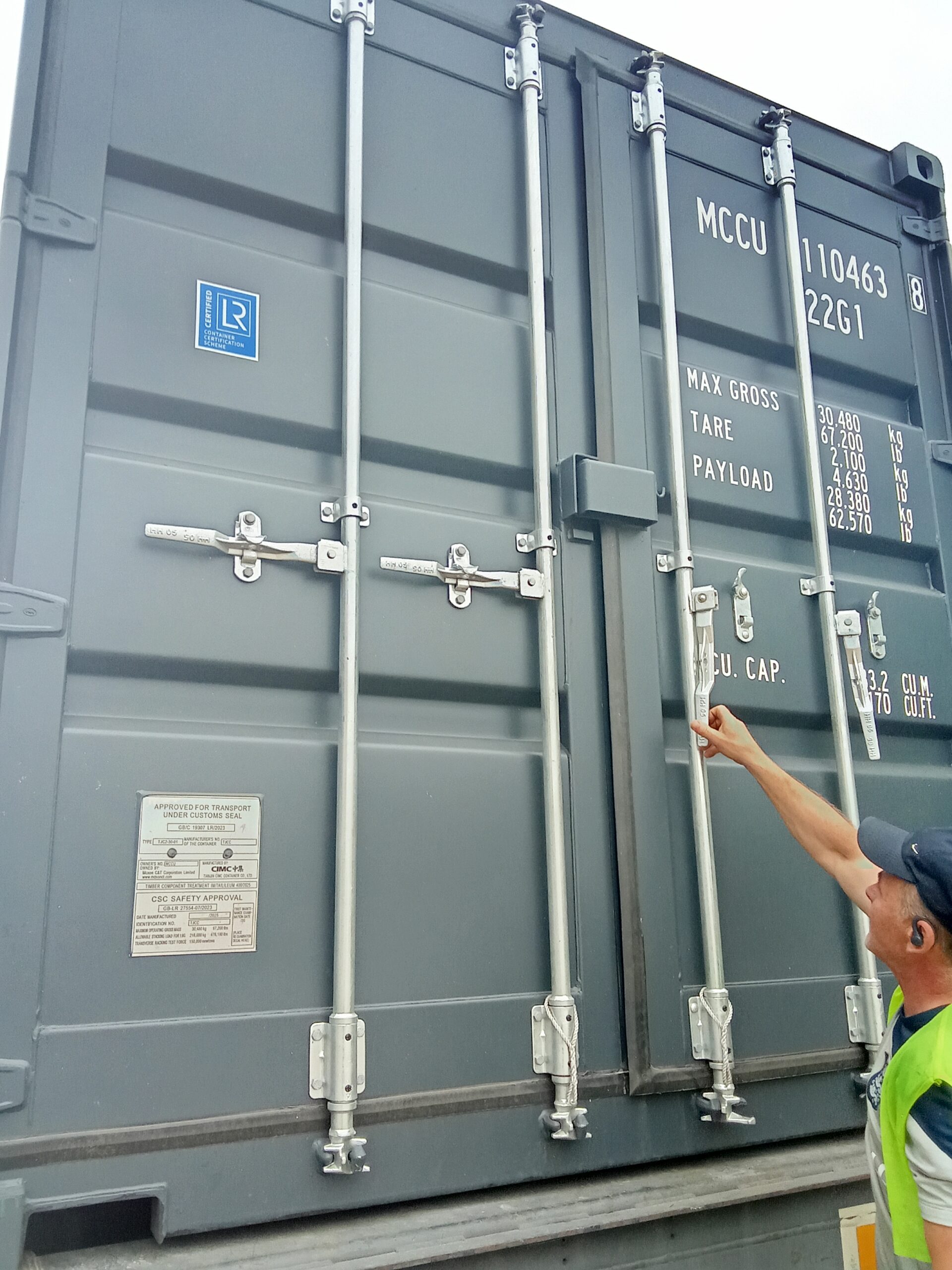 6m (20'DC) Kontener Morski MCCU1104638 - obrazek 4