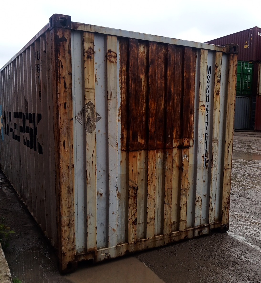 6m (20'DC) Kontener Morski MSKU4176101 - obrazek 4