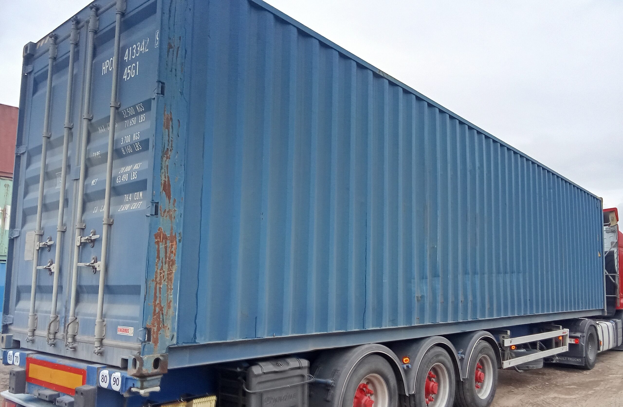 12m (40'HC) Kontener morski HPCU4133429 - obrazek 4