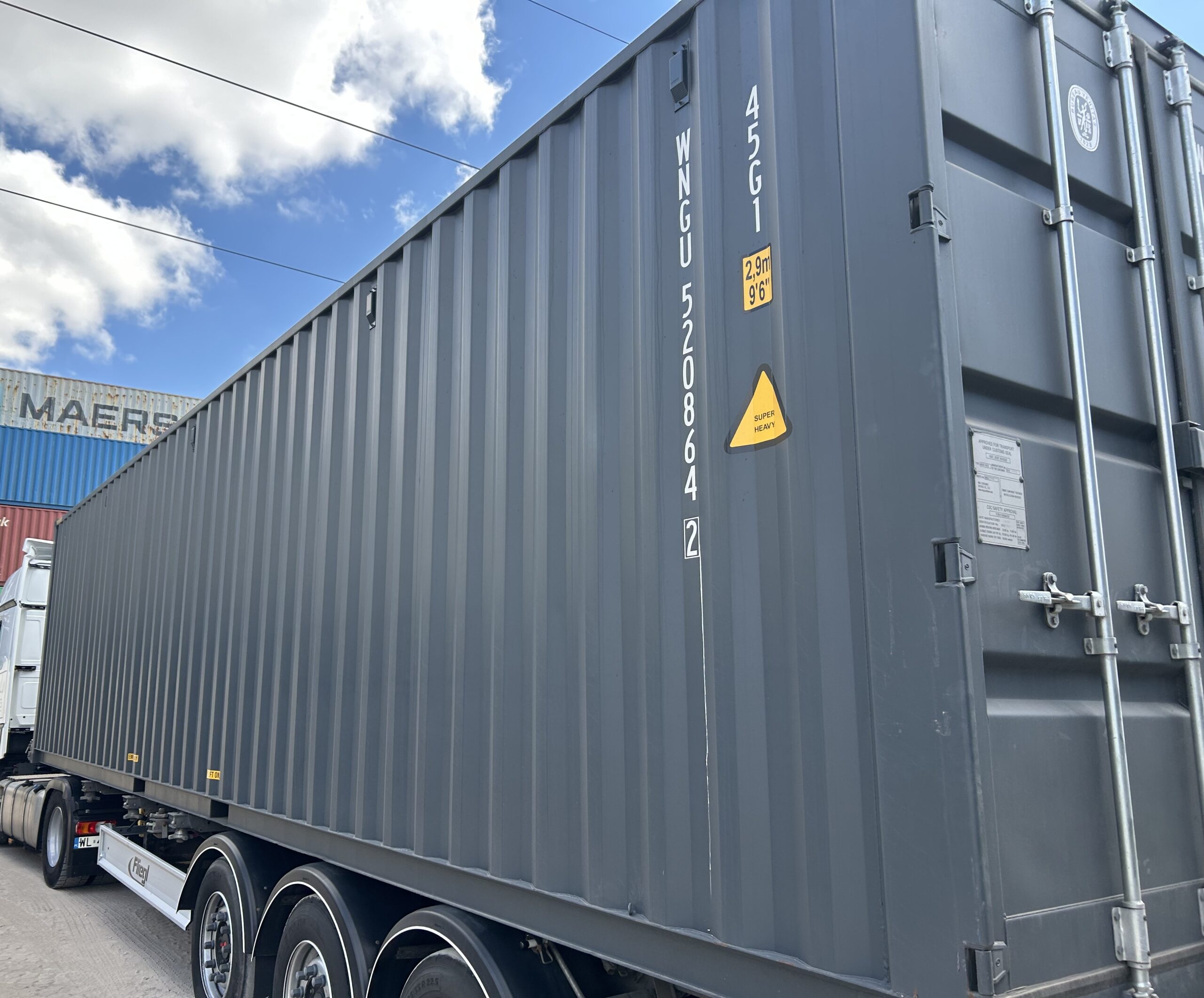 12m (40'HC) Kontener Morski WNGU5208642 - obrazek 5