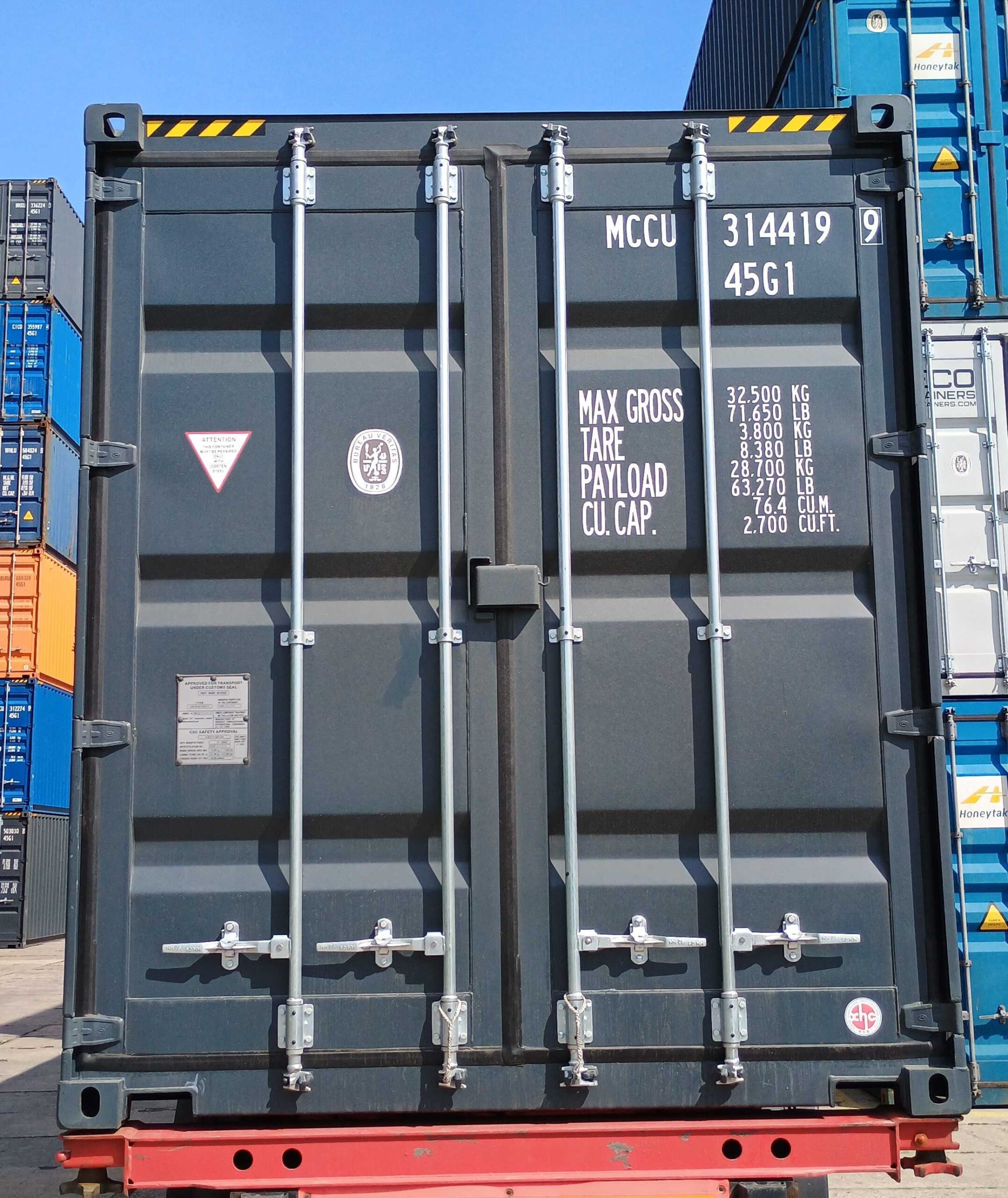 12m (40'HC) Kontener morski MCCU3144199 - obrazek 5