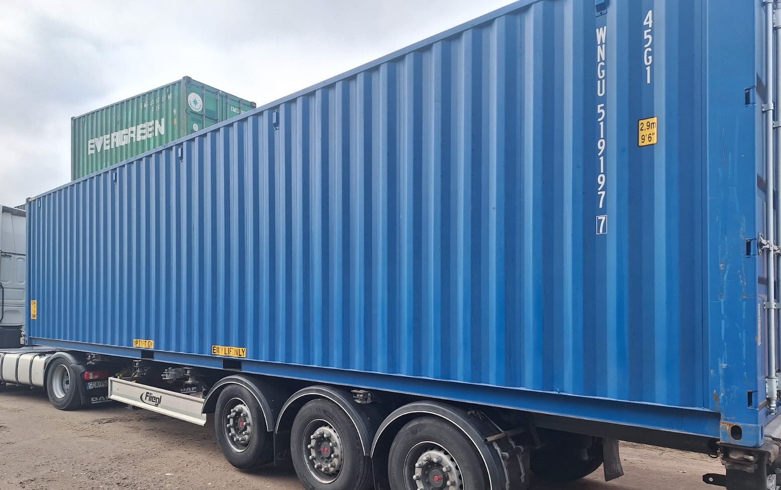 12m (40'HC) Kontener Morski WNGU5191977