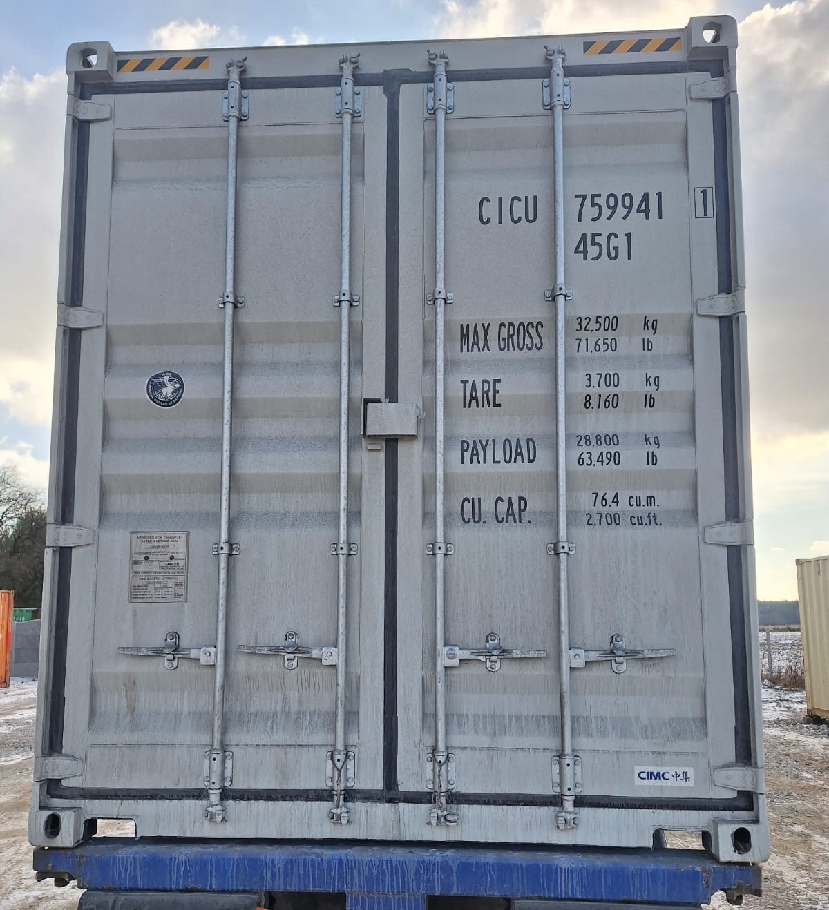 12m (40'HC) Kontener Morski CICU7599411 - obrazek 4