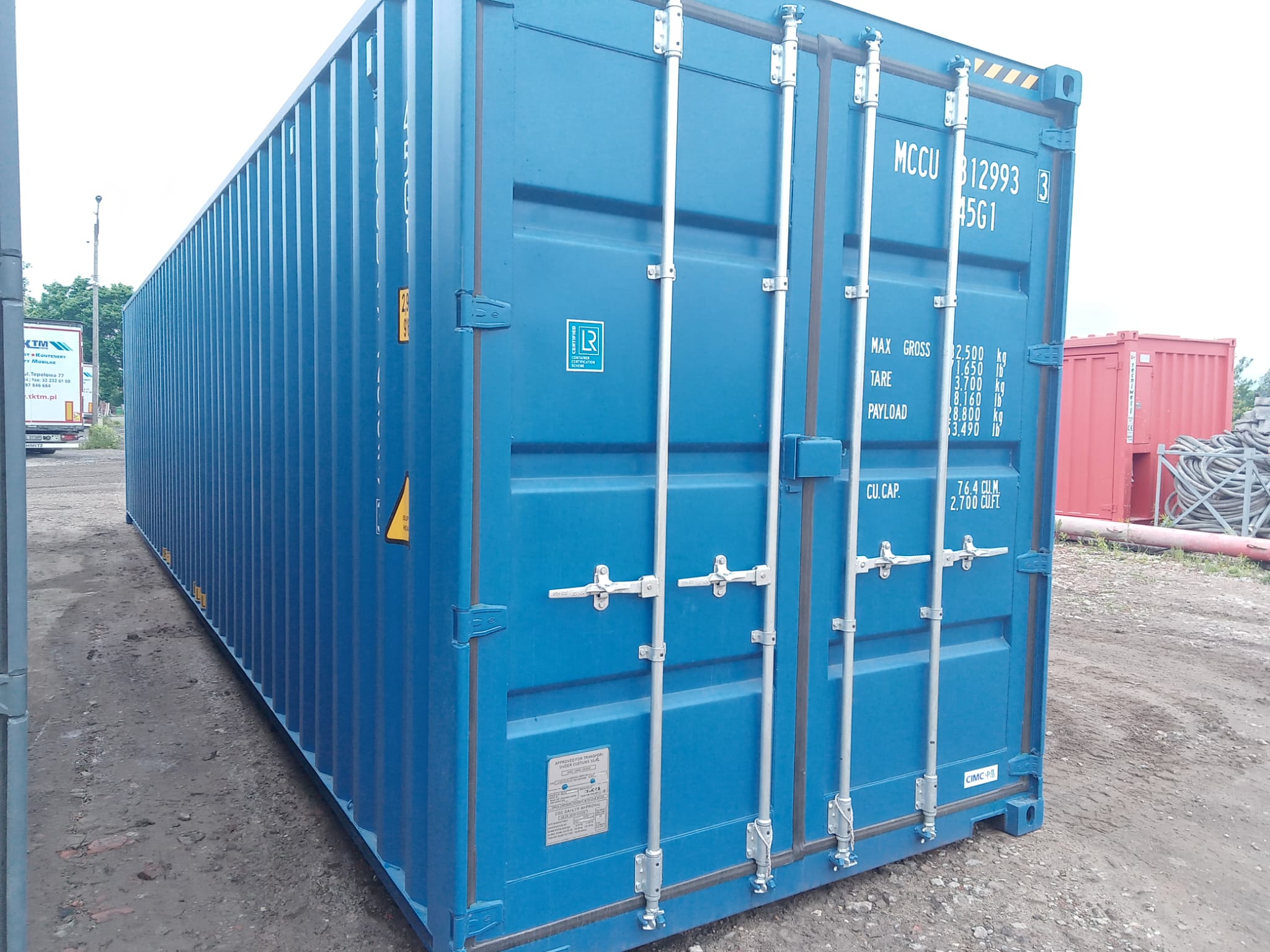 12m (40'HC) Kontener Morski MCCU3129933 - obrazek 3