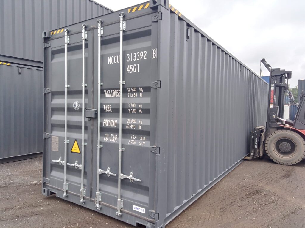 Kontener morski posiadający uniwersalne zastosowanie - nie tylko w transporcie morskim