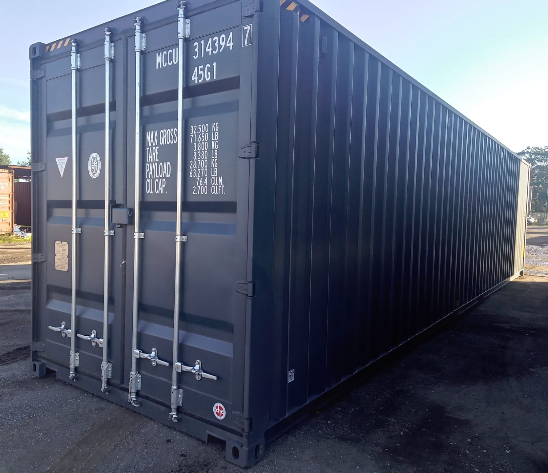 12m (40'HC) Kontener morski MCCU3143947 - obrazek 2