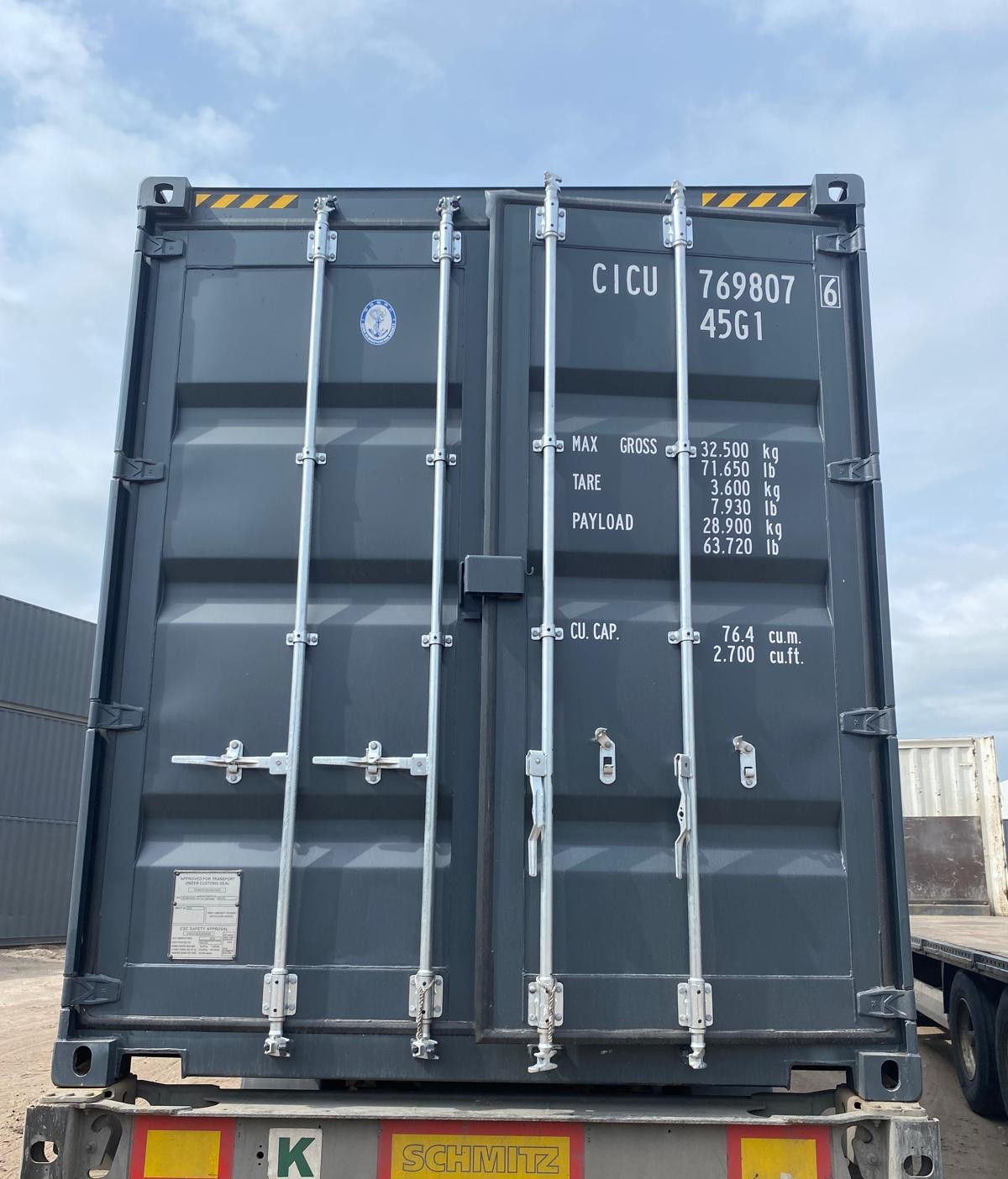 12m (40'HC) Kontener Morski CICU7698076 - obrazek 4