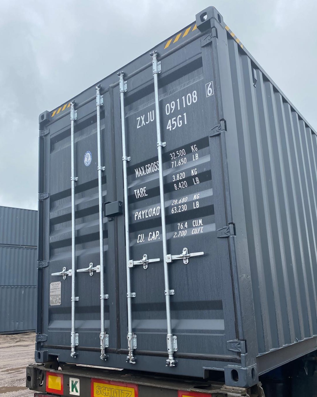 12m (40'HC) Kontener Morski ZXJU0911086 - obrazek 6