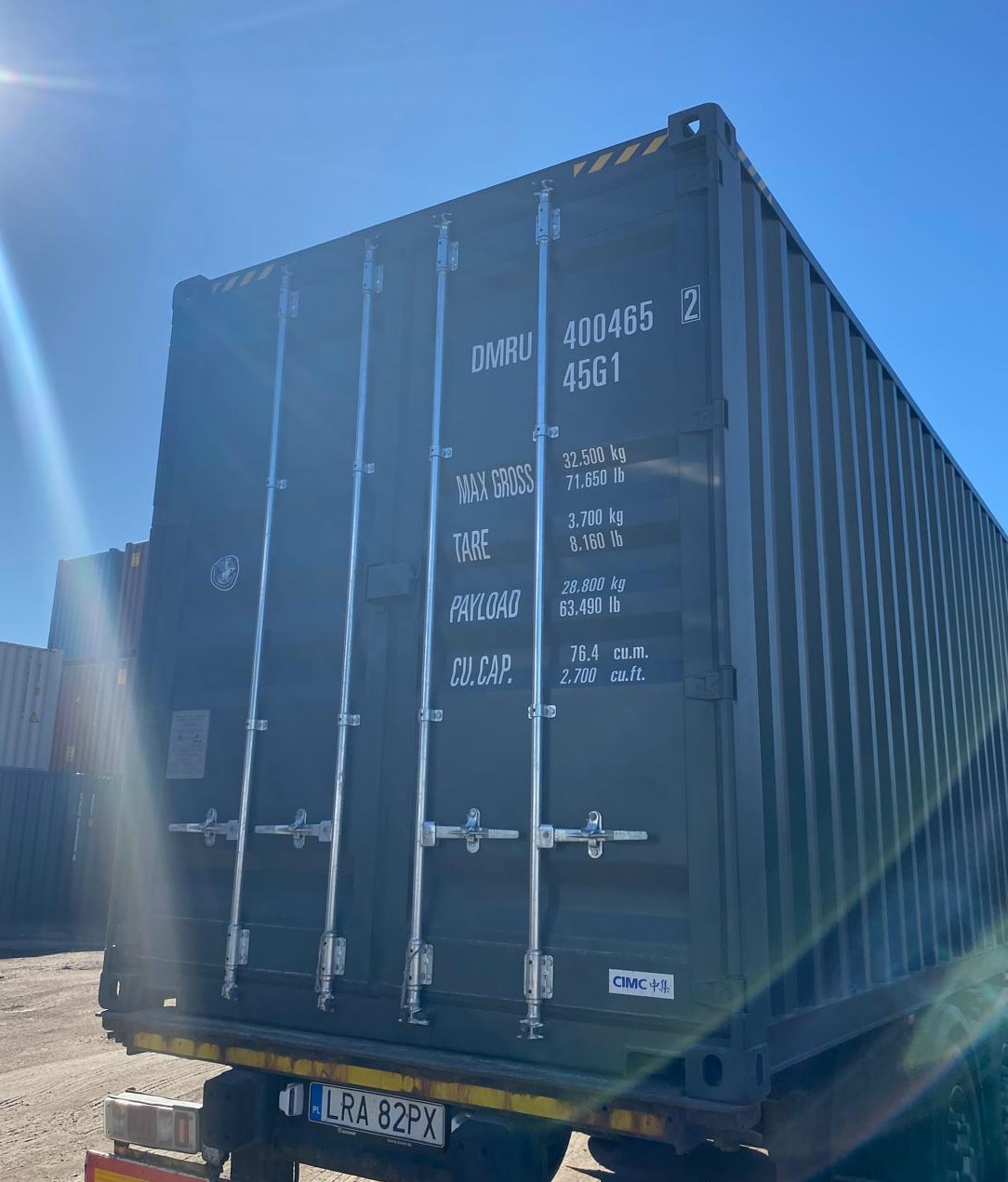 12m (40'HC) Kontener Morski DMRU4004652 - obrazek 4