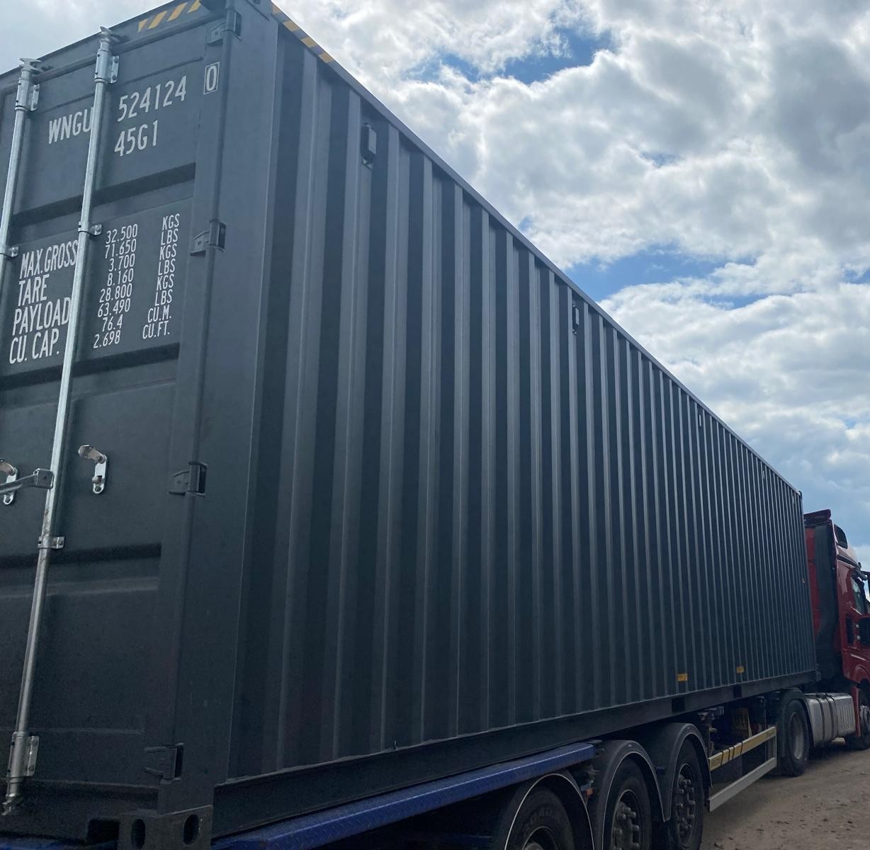 12m (40'HC) Kontener morski WNGU5241240 - obrazek 5