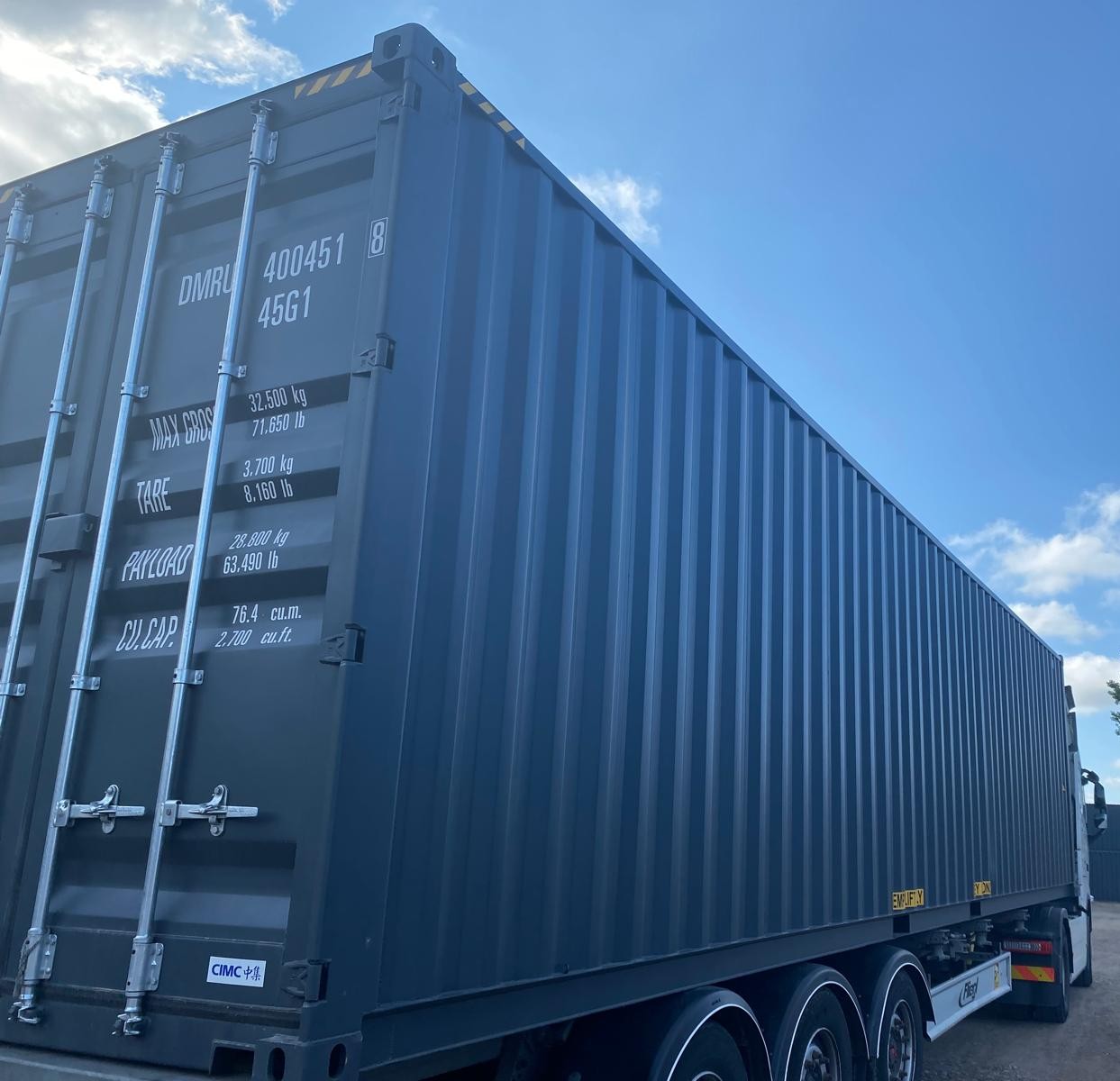 12m (40'HC) Kontener morski DMRU4004518 - obrazek 5